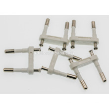 plugs insert hollow pins 4.8mm 4.0MM schuko taller